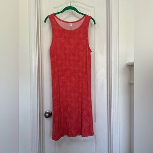 Red Sleeveless Dress